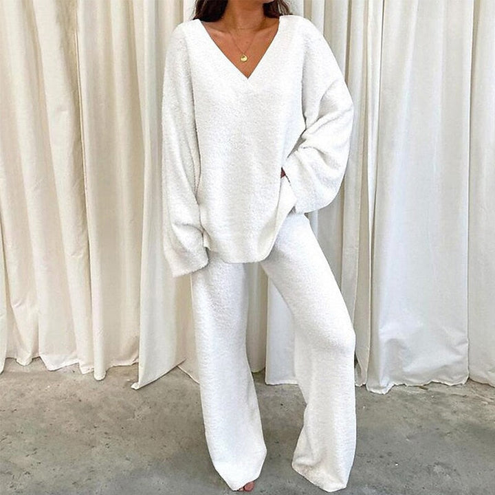 Zeinab V-neck Two-piece Set