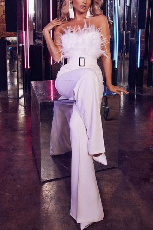 Kath Off Shoulder Jumpsuit