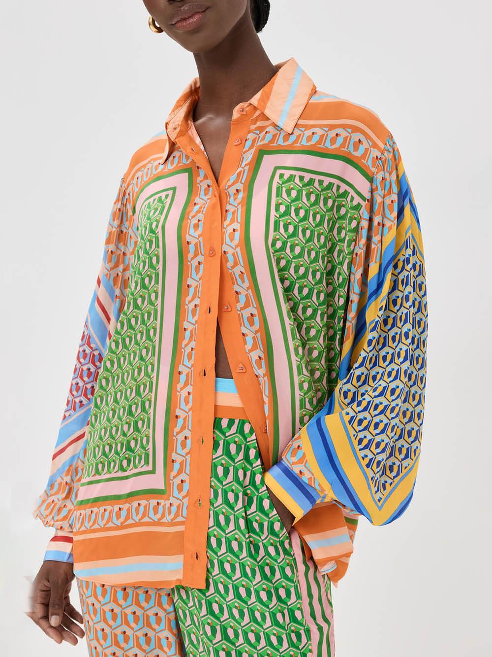 Meadow Balloon Sleeve Shirt