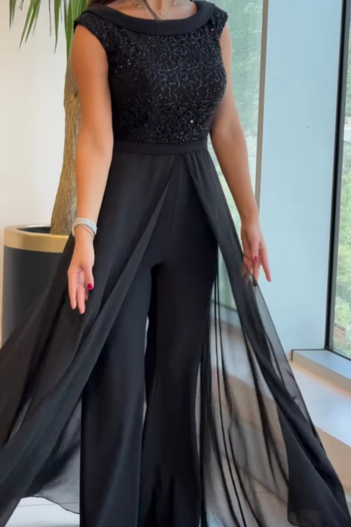 Brielle Tulle Jumpsuit
