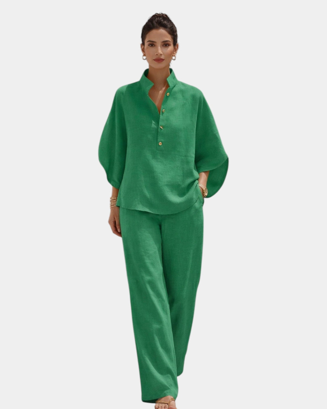 Brune | Cotton Two-Piece Set