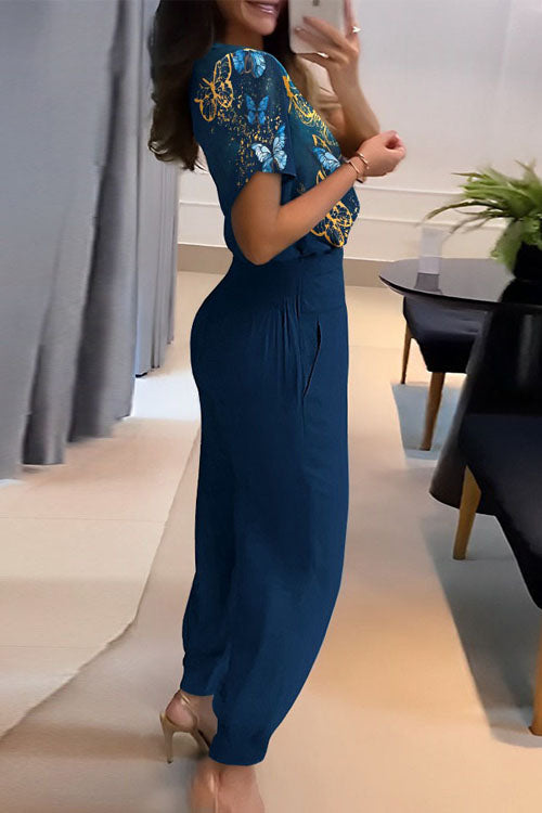 Alea V-Neck Two-Piece Set