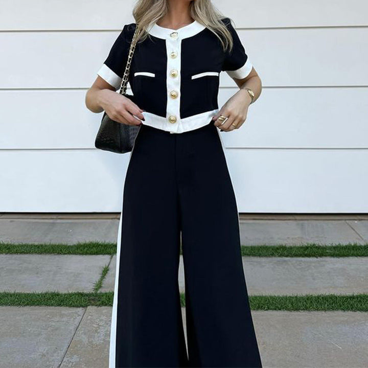 Rowena Casual Top & Pants Set