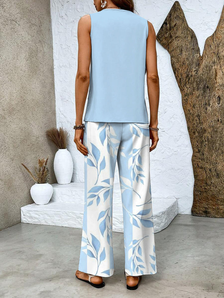 Lillian | Layered Wide-Leg Set