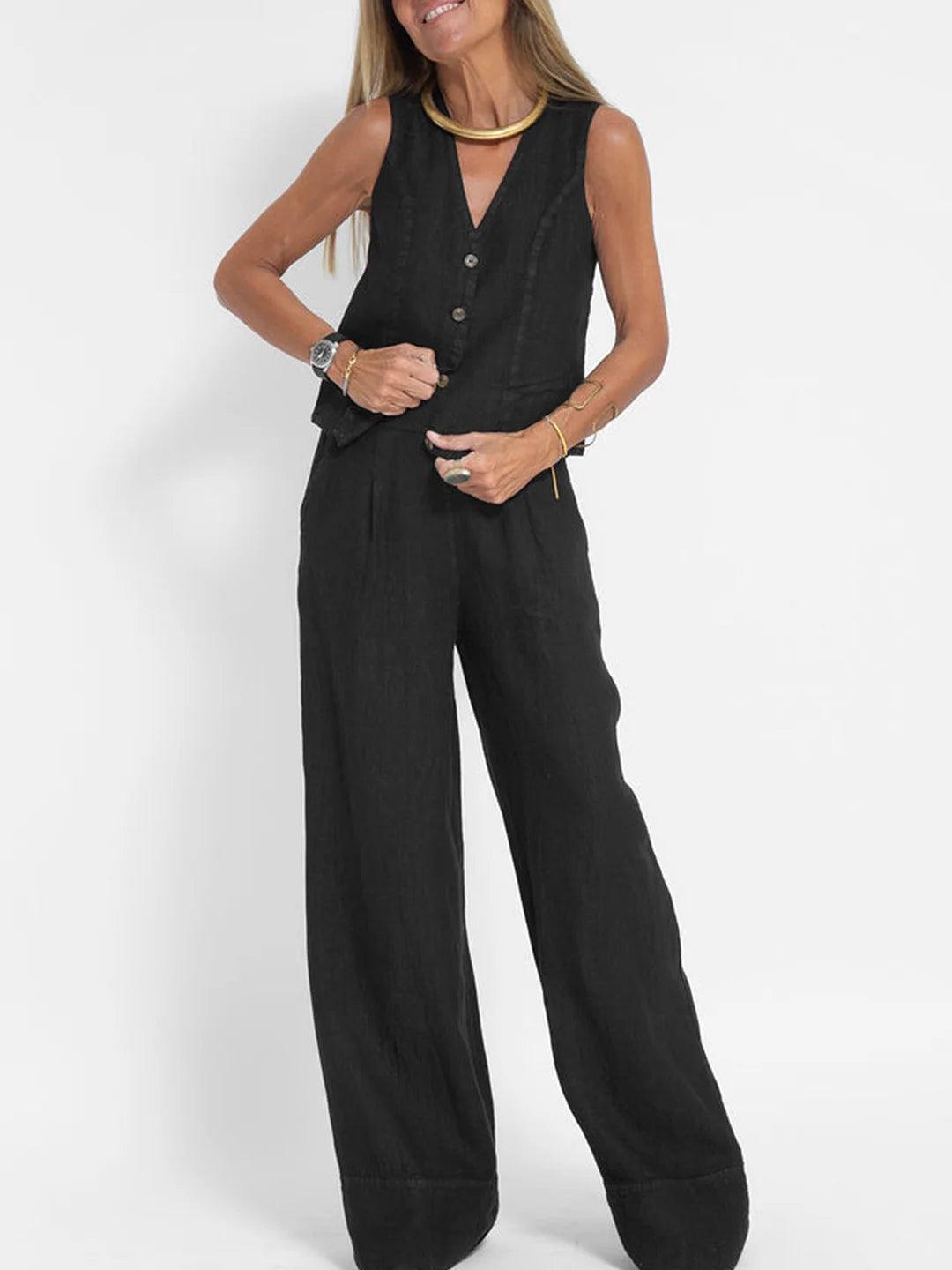 Nathalie Cotton Leisure Suit