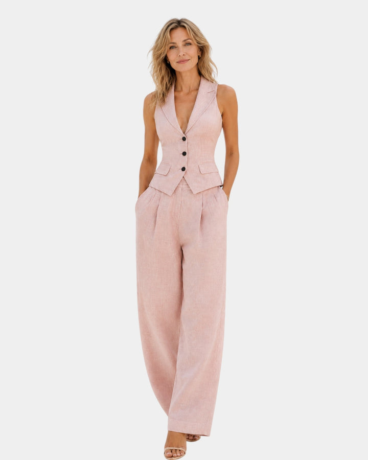 Clarine | Pant and Vest Set