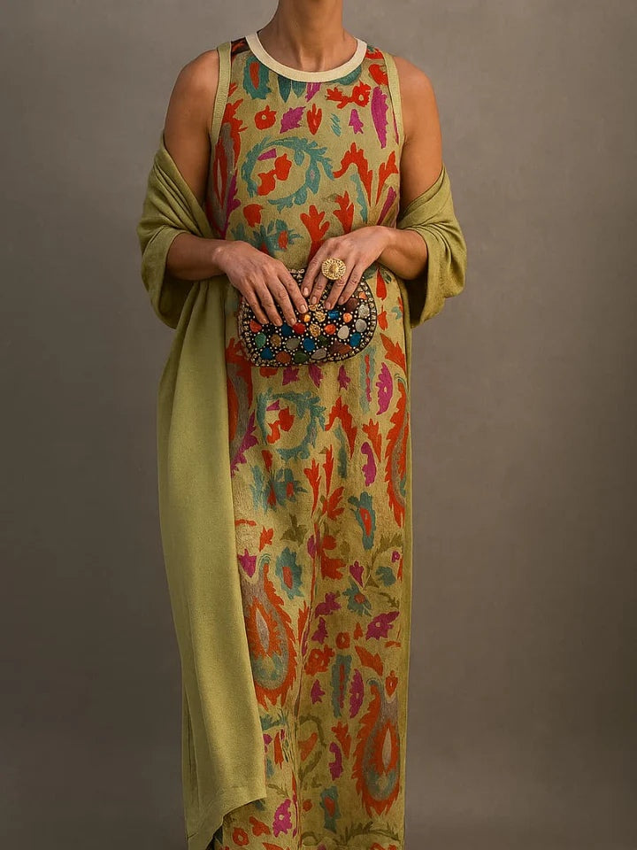 Eloise Cape Dress