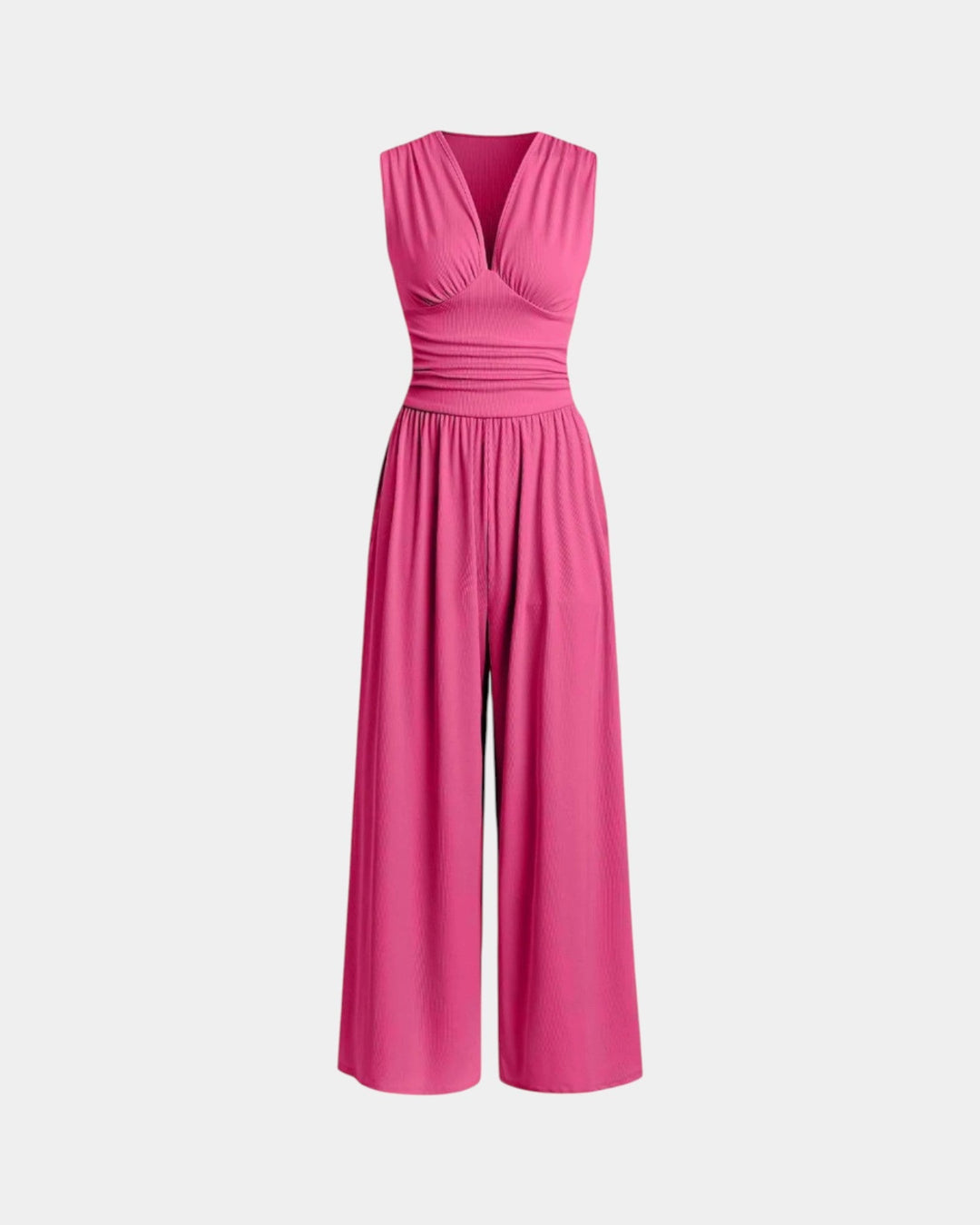 Sultana | Chic Sleeveless Wide-Leg Jumpsuit