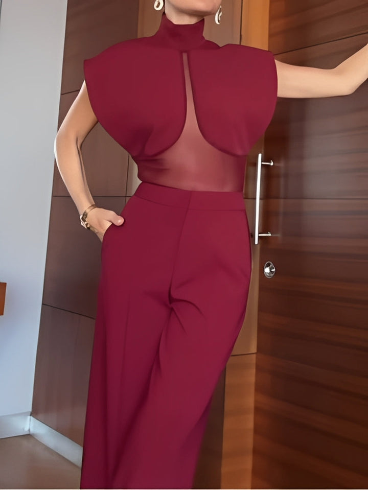Chona Patchwork Sheer Mesh Set