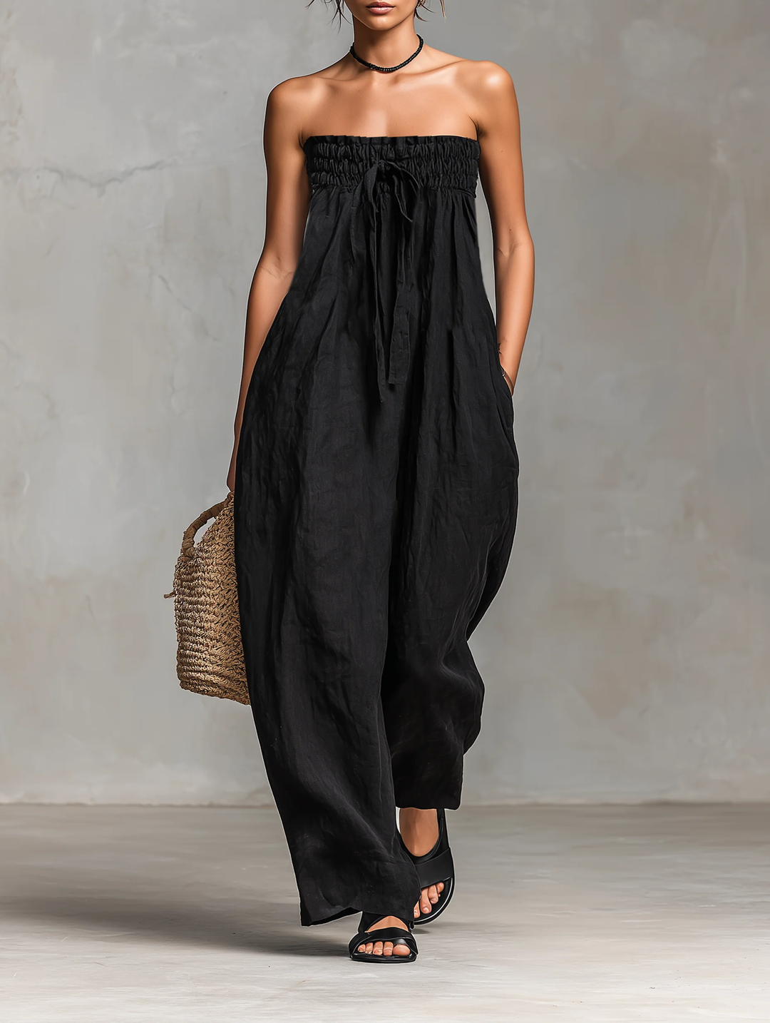 Stella Strapless Jumpsuit
