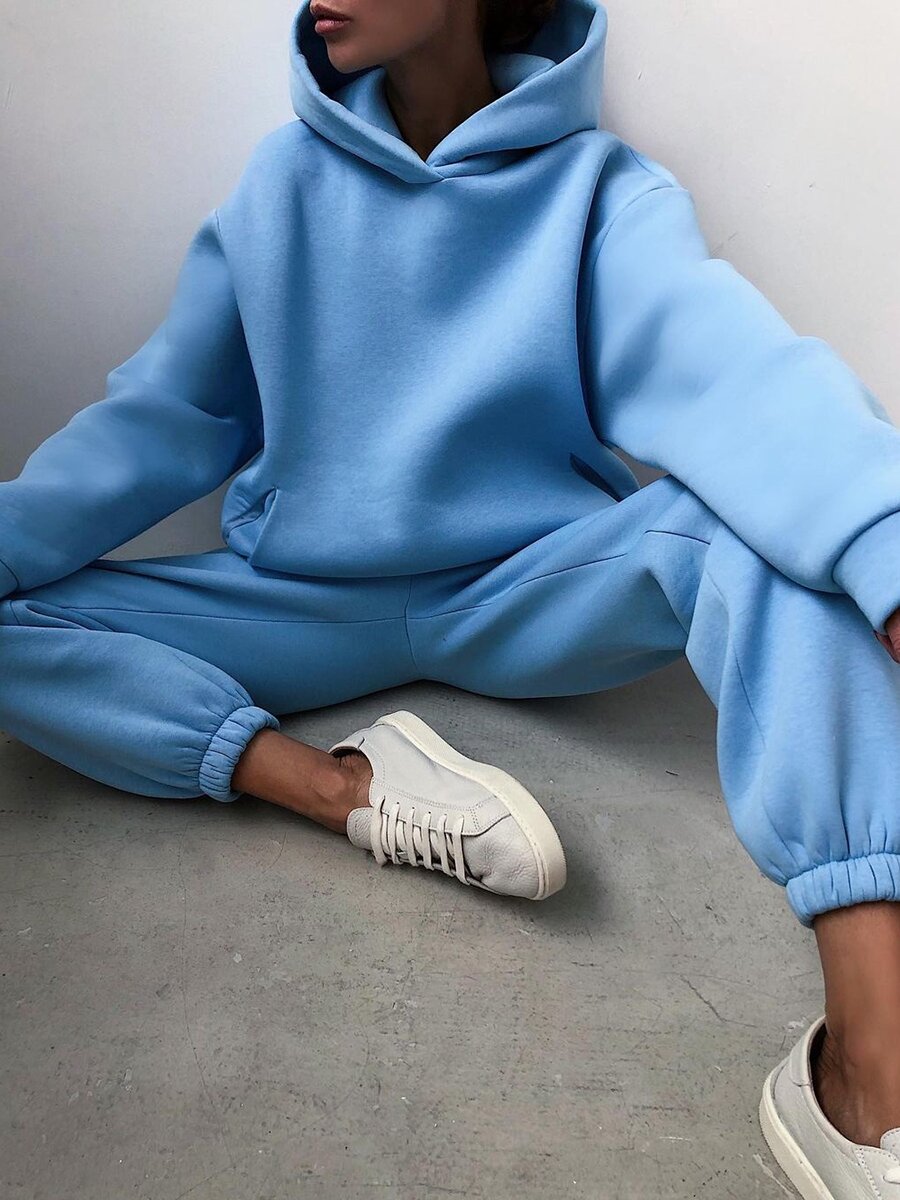 Lennox Casual Hooded Two-Piece Suit