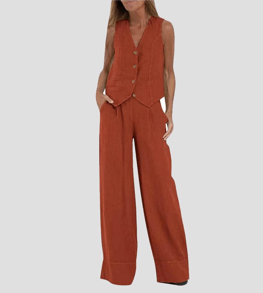 Nathalie Cotton Leisure Suit