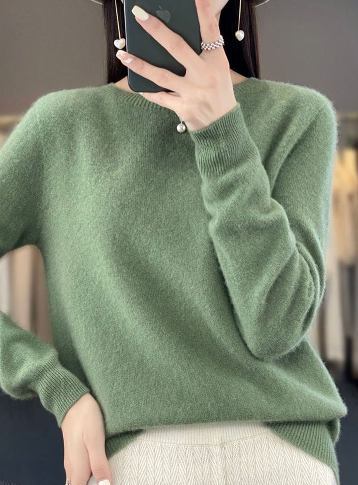 Men's Relaxed-Fit Crew-Neck Comfortable Sweater
