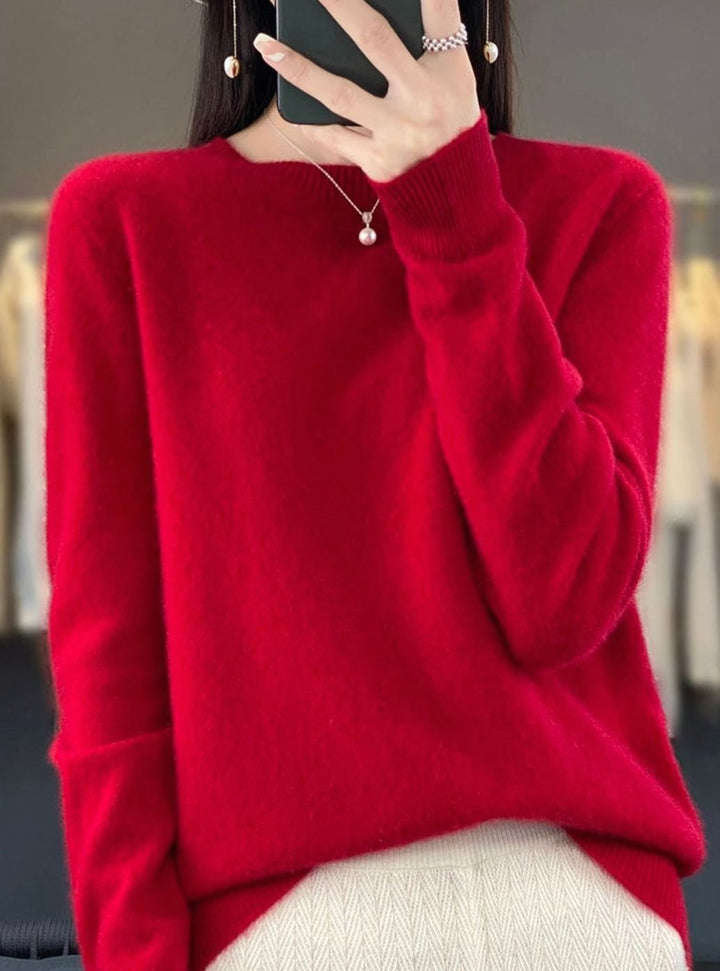 Men's Relaxed-Fit Crew-Neck Comfortable Sweater