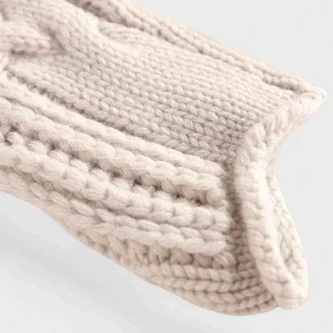 Women's Elegant Cable-Knit Turtleneck Dressy Sweater