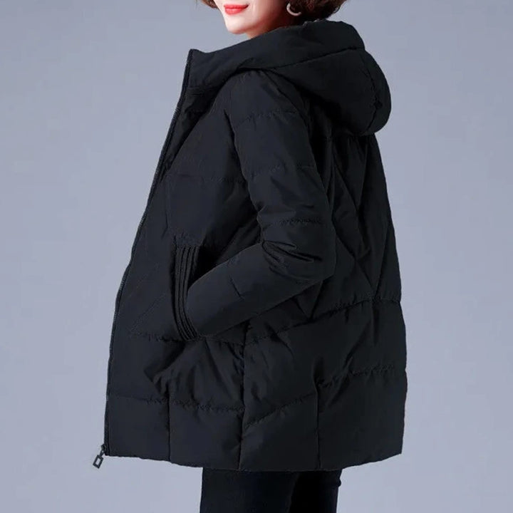 Women's Hooded Puffer Insulated Winter Jacket