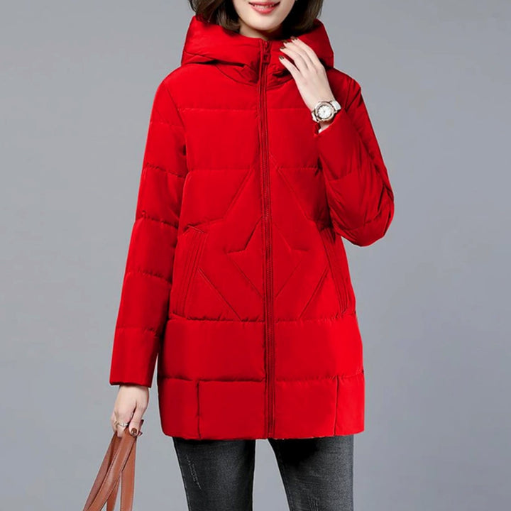 Women's Hooded Puffer Insulated Winter Jacket