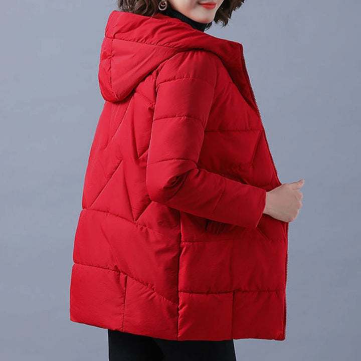 Women's Hooded Puffer Insulated Winter Jacket