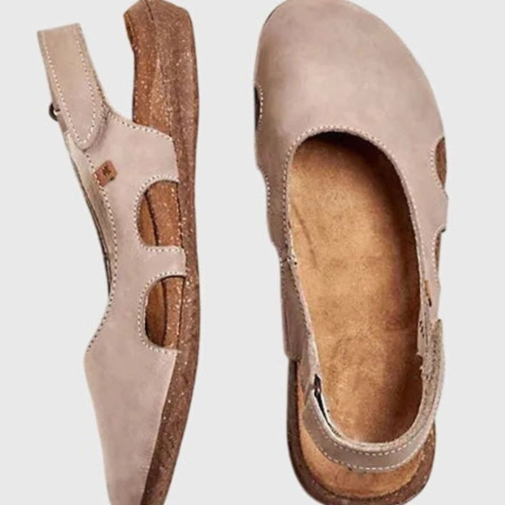 Women's Orthopedic Arch-Support Cutout Slingback Sandals - Pink