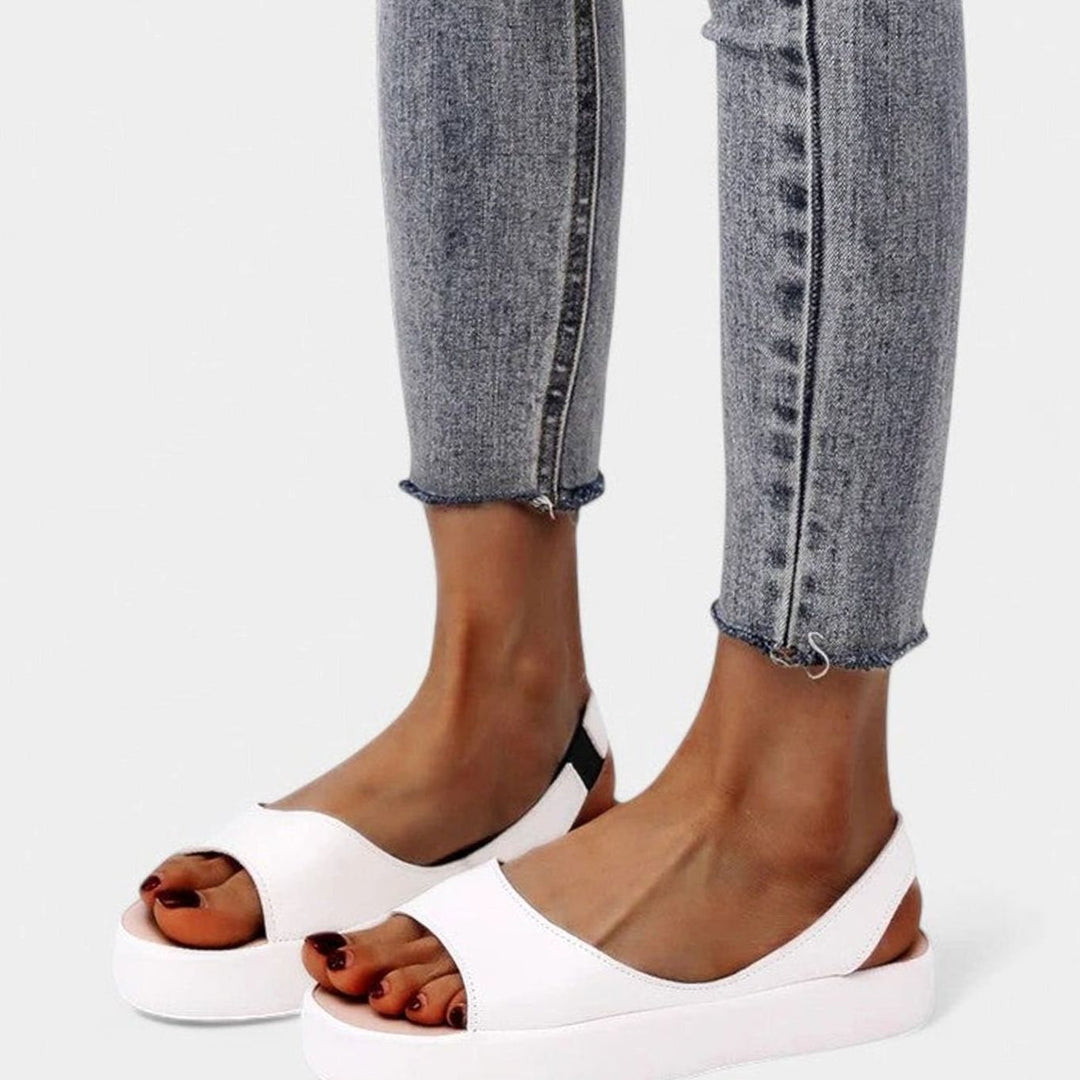 Women's Orthopedic Cushioned Slip-On Sandals Back Strap