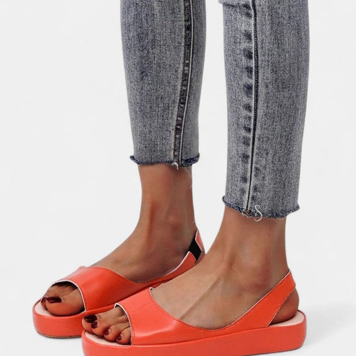 Women's Orthopedic Cushioned Slip-On Sandals Back Strap
