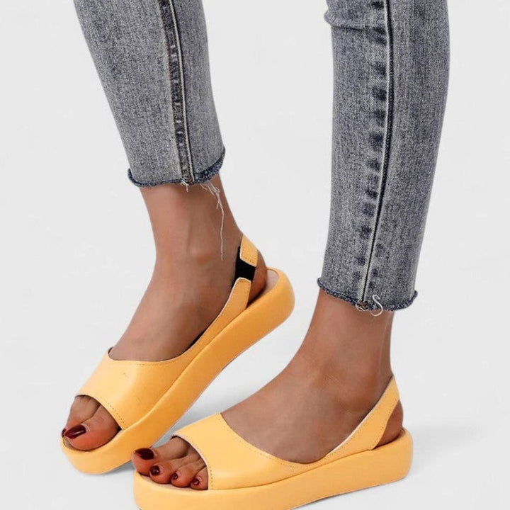 Women's Orthopedic Cushioned Slip-On Sandals Back Strap