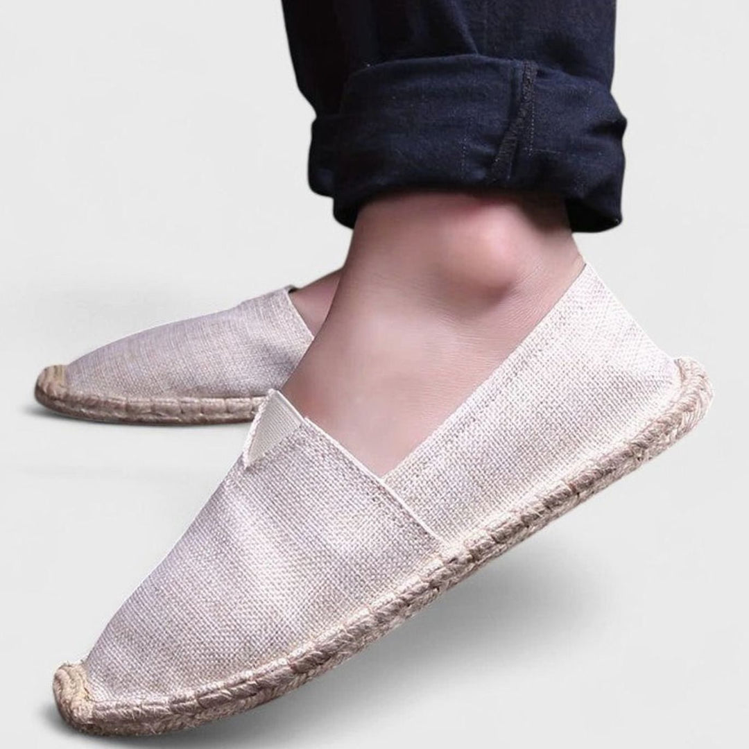 Women's Orthopedic Espadrilles Slip-On Woven Sole Flats