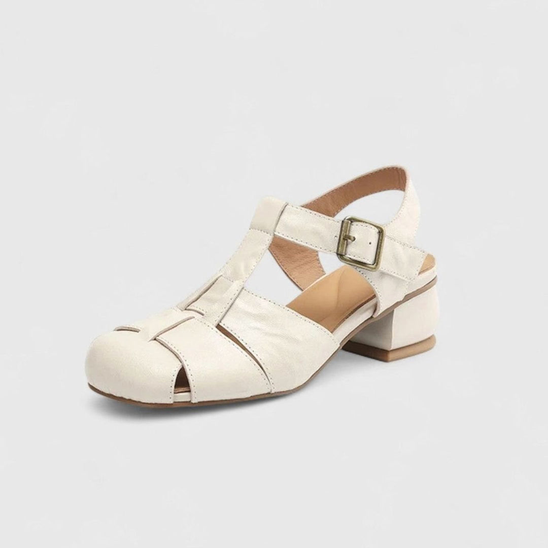 Women's Orthopedic Mary Jane Shoes Cushioned Block-Heel Sandals