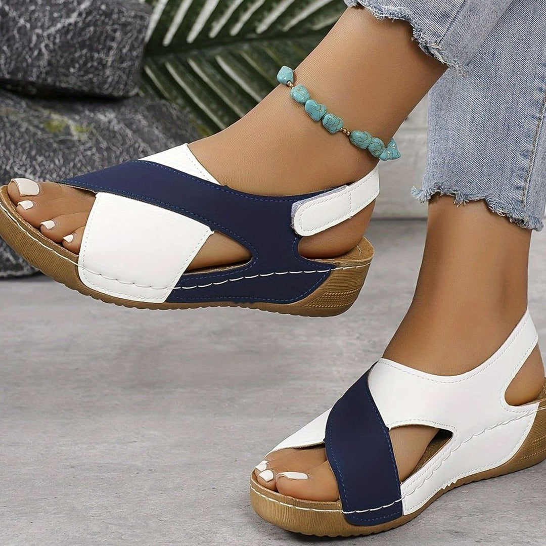 Women's Orthopedic Wedge Slingback Open-Toe Sandals