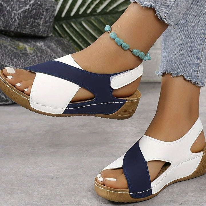 Women's Orthopedic Wedge Slingback Open-Toe Sandals