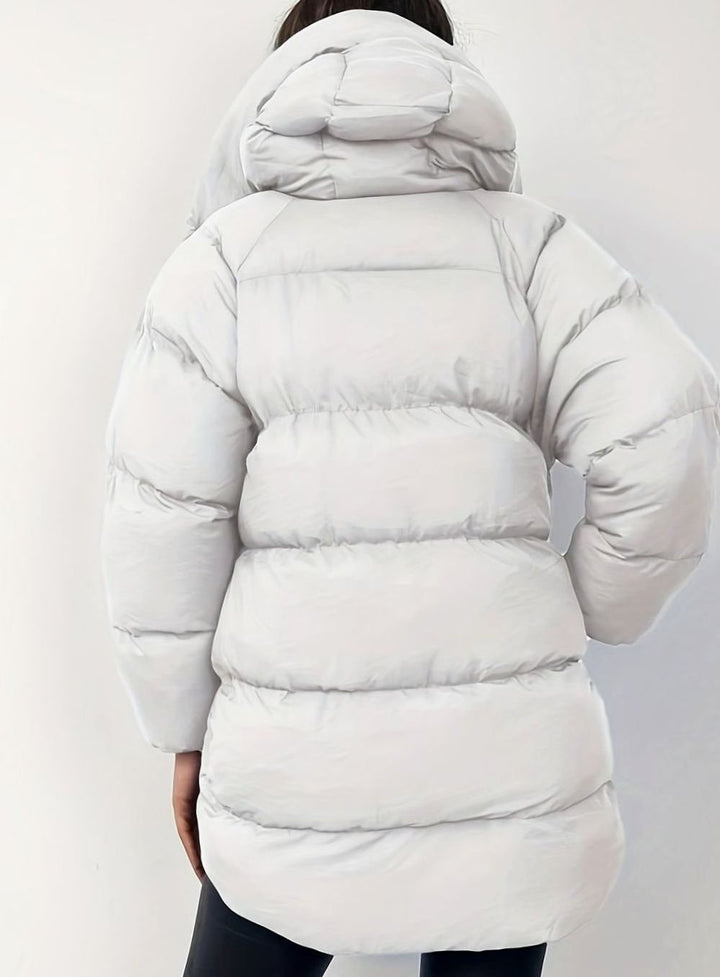 Women's Quilted Zip-Up Stand-Collar Puffer Jacket