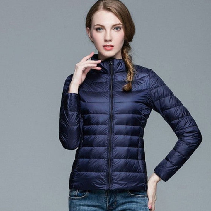 Women's Slim Fit Lightweight Quilted Puffer Winter Coat