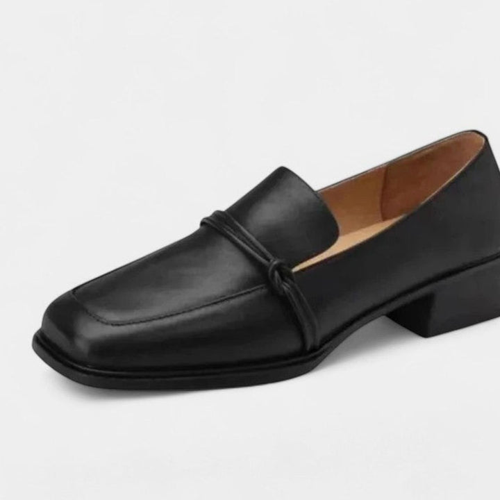 Women's Square-Toe Low-Heel Slip-On Orthopedic Loafers