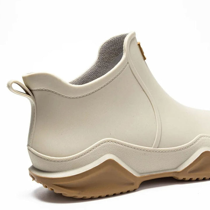 Women's Waterproof Chelsea Slip-On Boots Rubber Outdoor